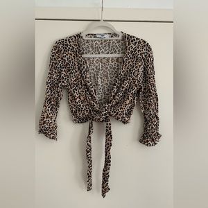 Leopard top